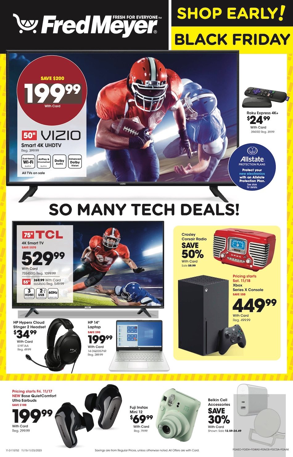 Fred Meyer Electronics Nov 15 23, 2023 WeeklyAds2