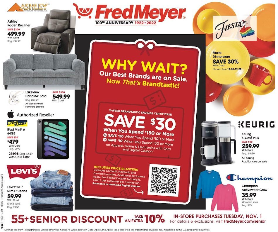 Fred Meyer General Merchandise Ad Oct 26 Nov 1, 2022 WeeklyAds2