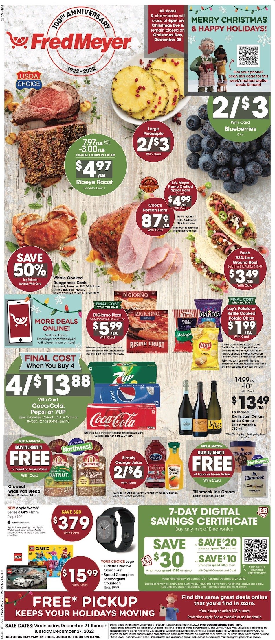 Fred Meyer Weekly Ad Christmas Dec 21 27, 2022 WeeklyAds2