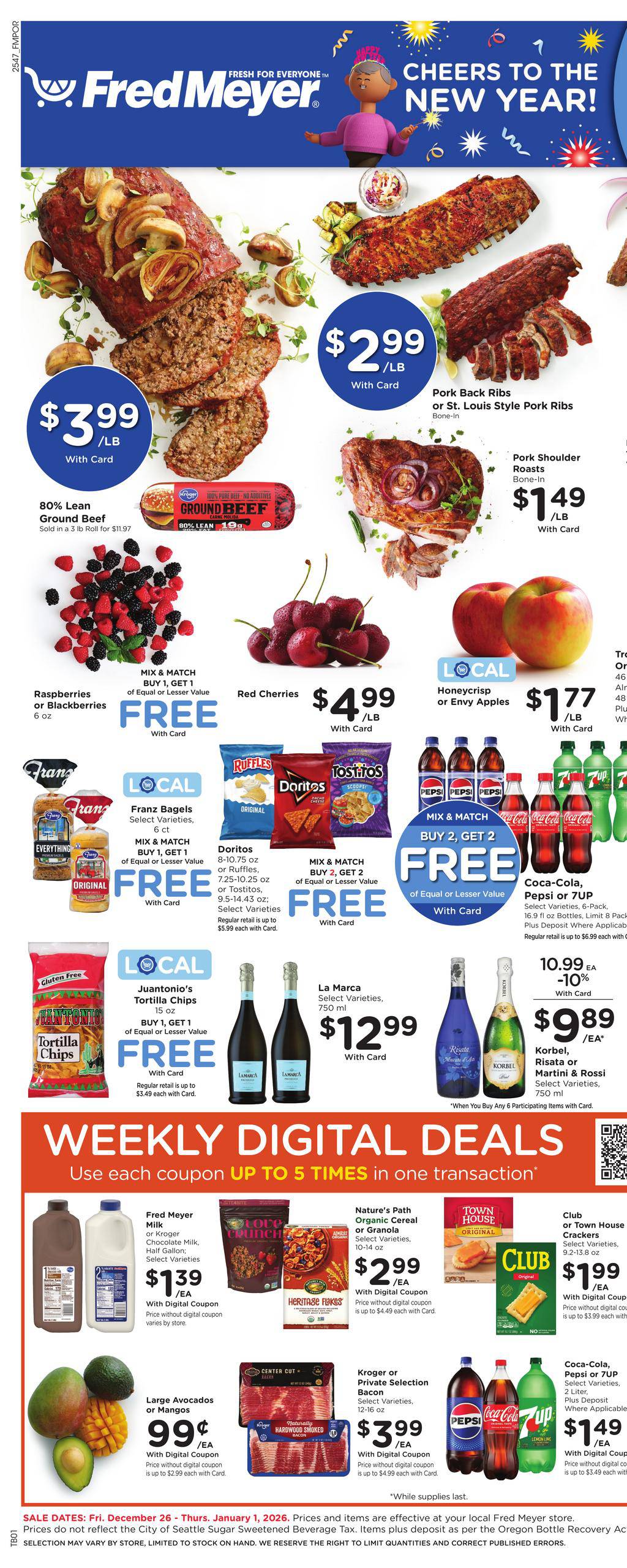 Fred Meyer Weekly Ad December 26, 2025 - January 1, 2026 | WeeklyAds2