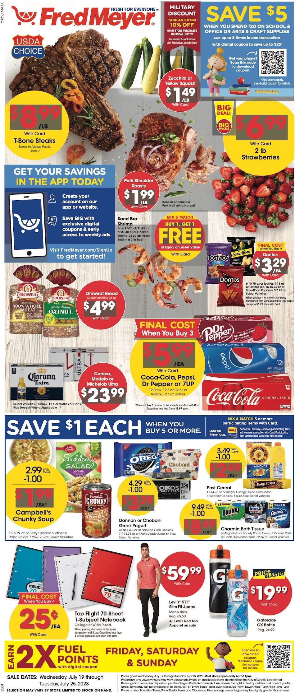 Fred Meyer Weekly Ad Jul 19 25, 2023 WeeklyAds2