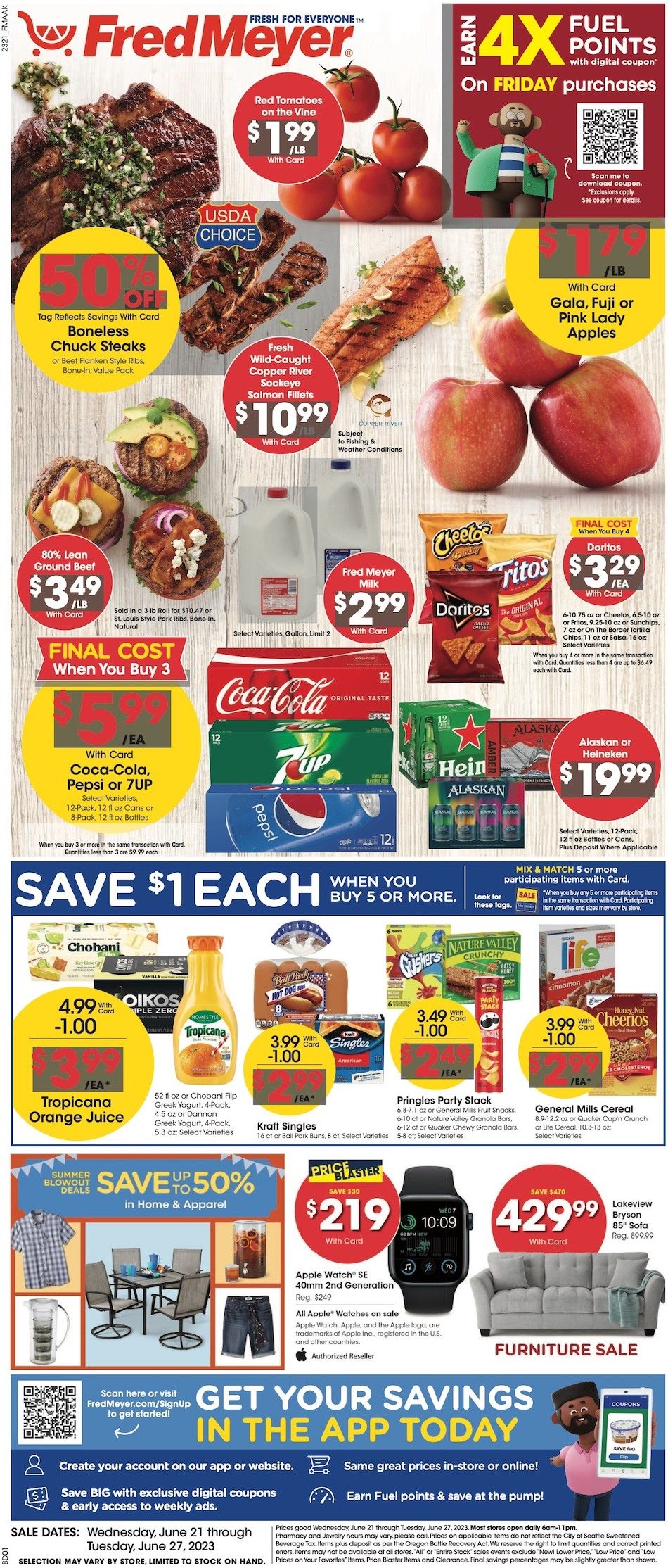 Fred Meyer Weekly Ad Jun 21 - 27, 2023 - WeeklyAds2