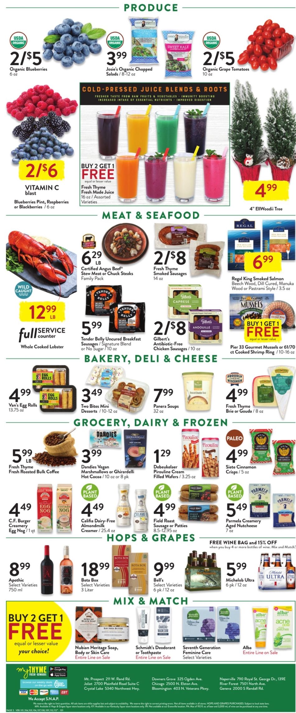 Fresh Thyme Ad Nov 26 30, 2021 WeeklyAds2