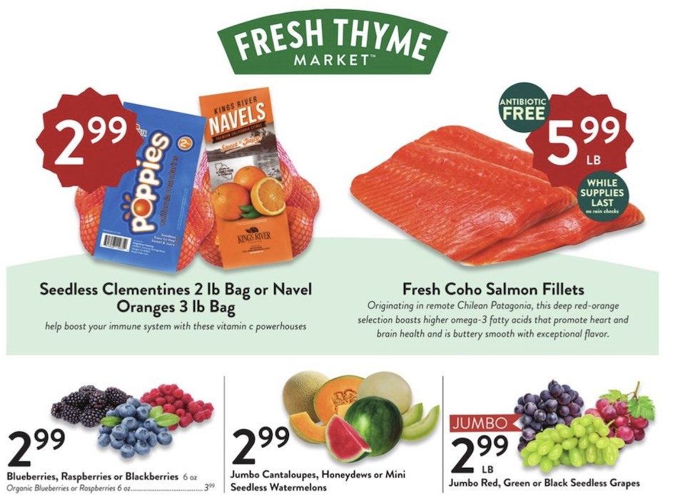 Fresh Thyme Weekly Ad Nov 29 Dec 5, 2023 WeeklyAds2