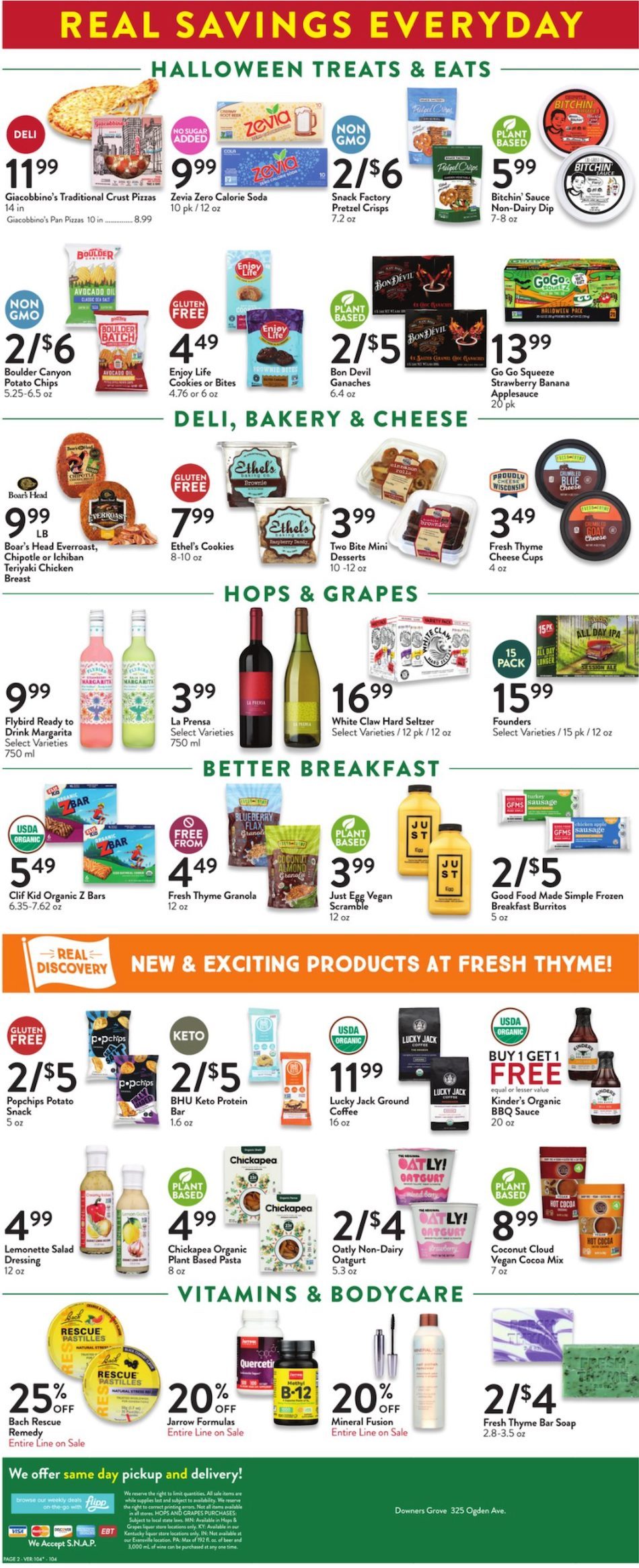 Fresh Thyme Weekly Ad Oct 26 Nov 1, 2022 WeeklyAds2