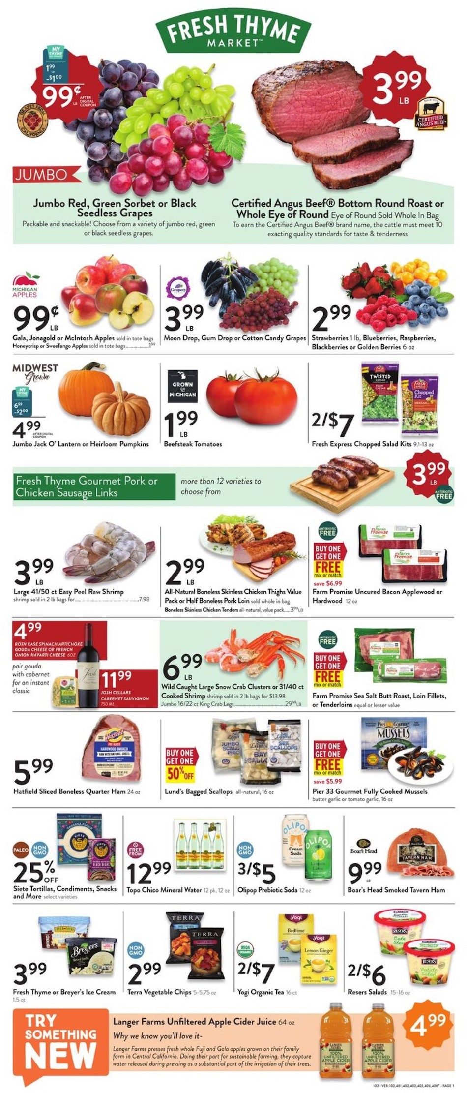 Fresh Thyme Weekly Ad Sep 20 26, 2023 WeeklyAds2