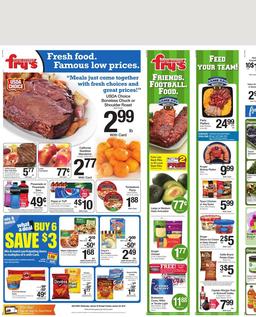 Fry's Food Ad Jan 20 2016