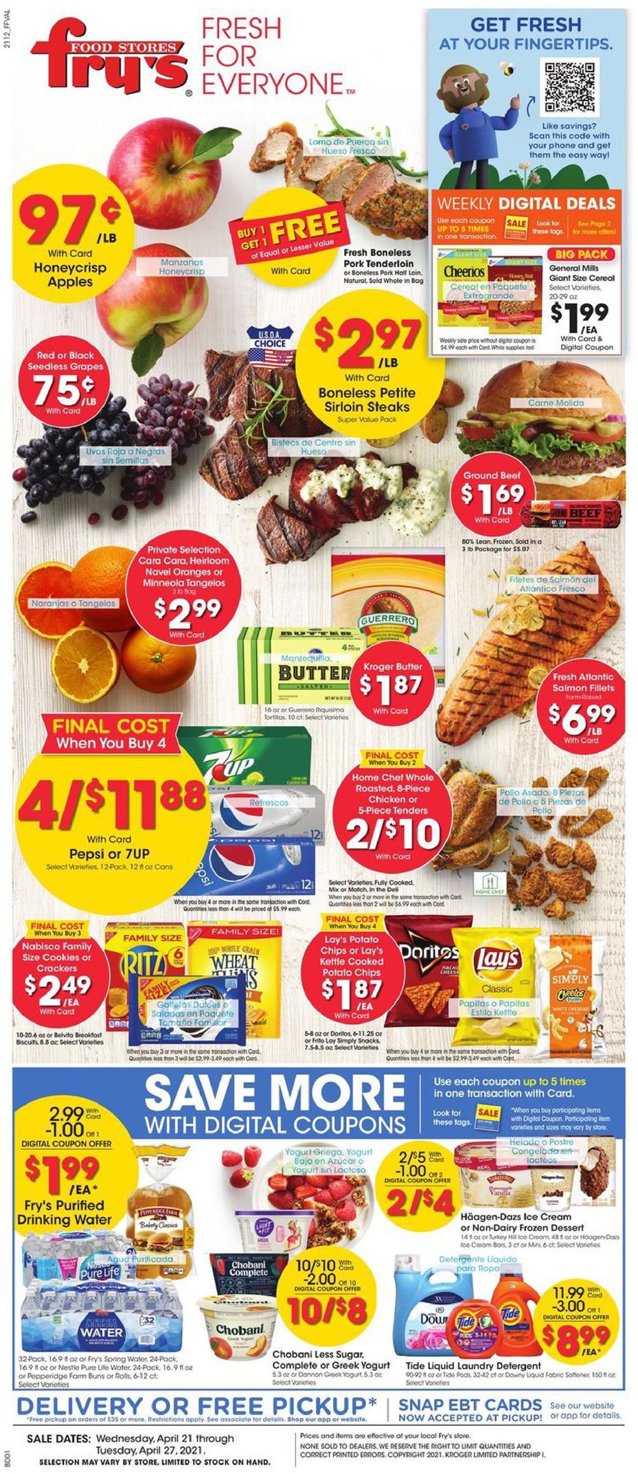 Fry's Weekly Ad Apr 21 - 27, 2021 - WeeklyAds2