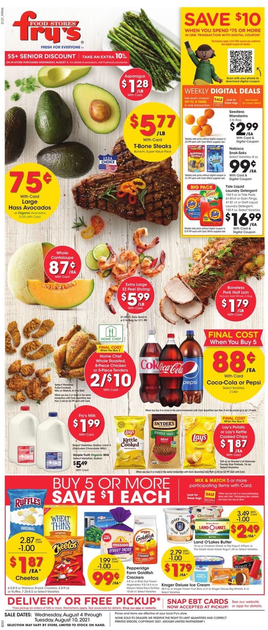 Fry's Weekly Ad Aug 4 - 10, 2021 - WeeklyAds2