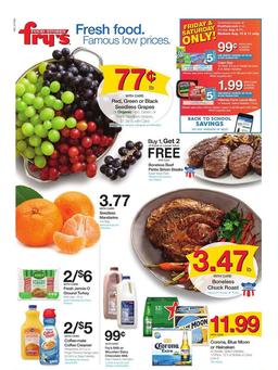 Fry's Weekly Ad Aug 8–14, 2018