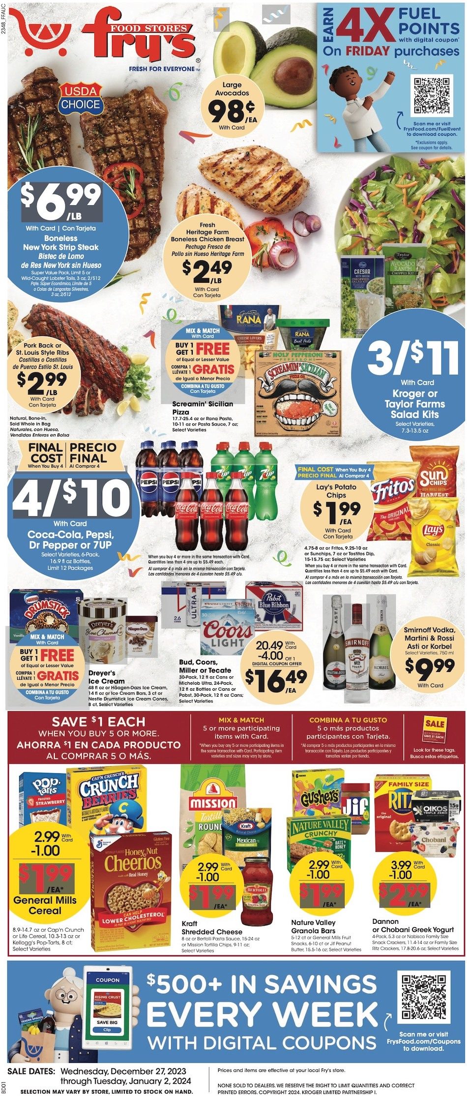 Fry's Weekly Ad Dec 27 - Jan 2 - WeeklyAds2