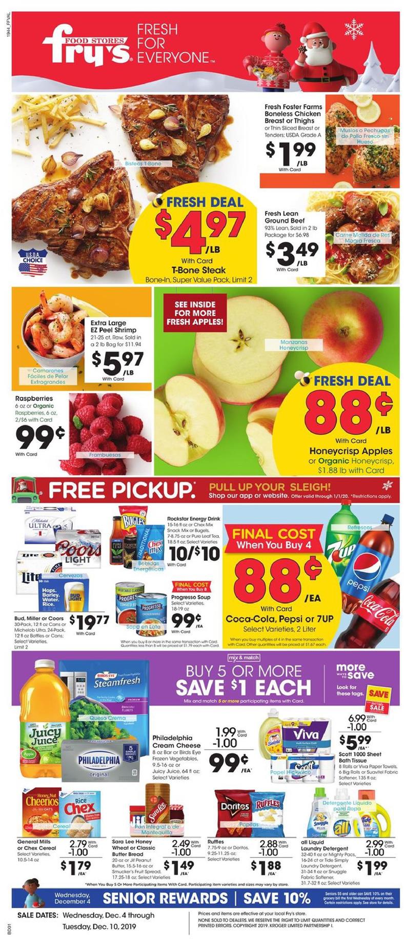 Fry's Weekly Ad Dec 4 - 10, 2019 - Weeklyads2