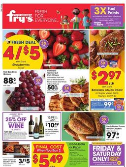 Fry's Weekly Ad Jan 22 - 28, 2020