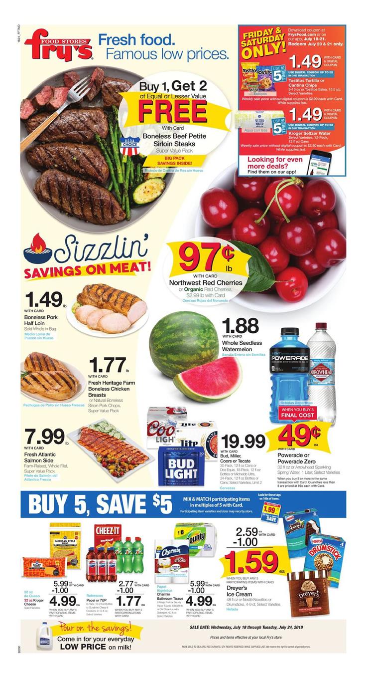 Fry's Weekly Ad Jul 18 24, 2018 WeeklyAds2