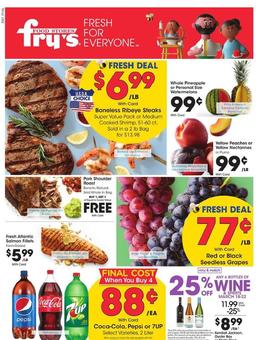 Fry's Weekly Ad Mar 18–24, 2020