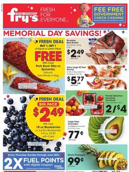Fry's Weekly Ad May 20 - 26, 2020