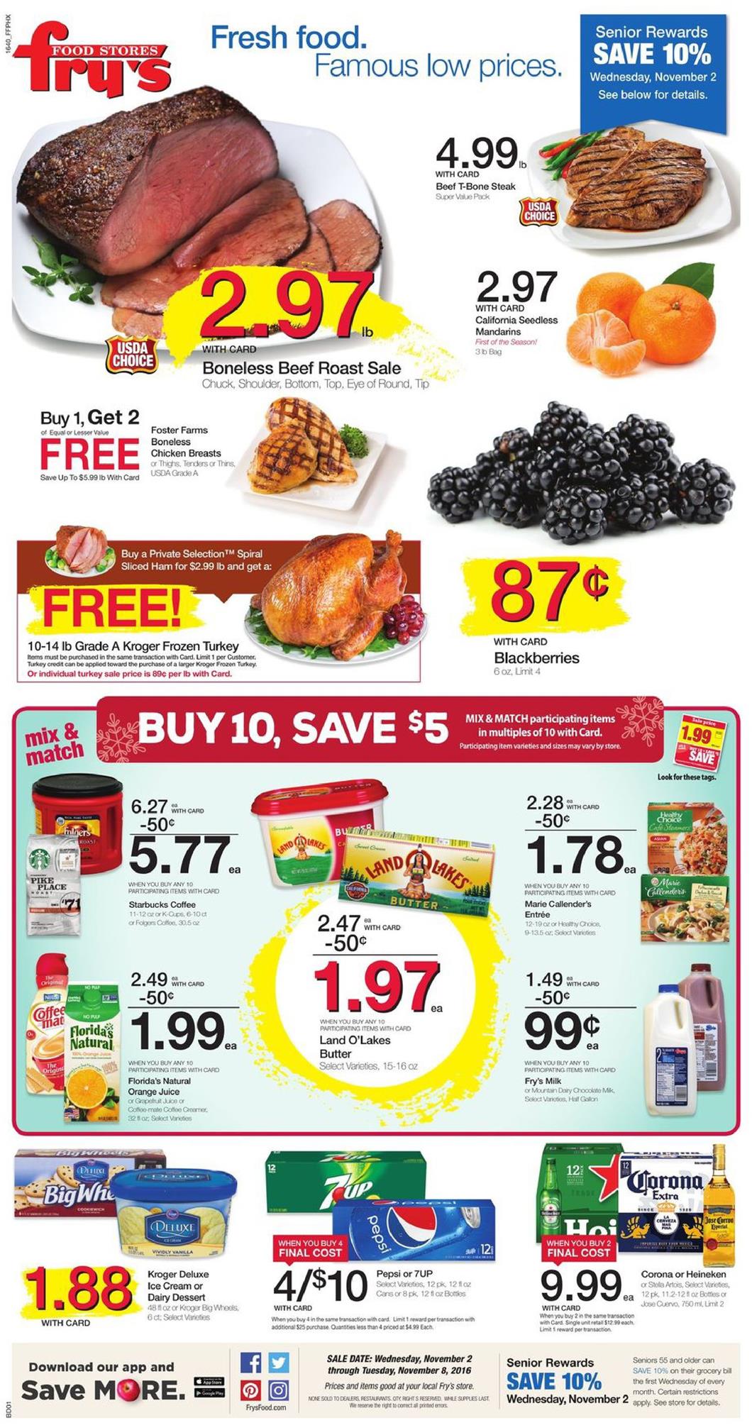 Fry's Weekly Ad Nov 2 Nov 8 2016 WeeklyAds2