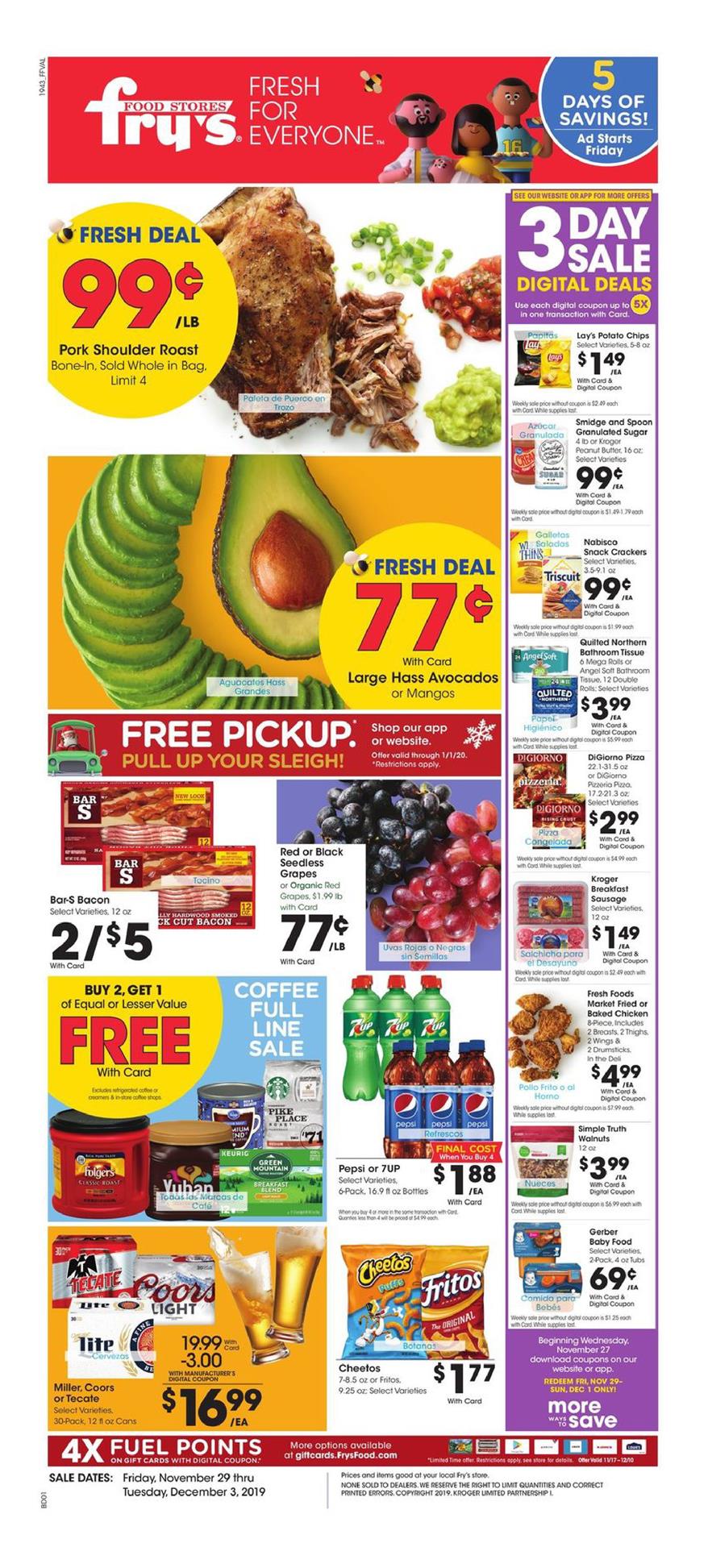 Fry s Weekly Ad Nov 29 Dec 3 2019 WeeklyAds2