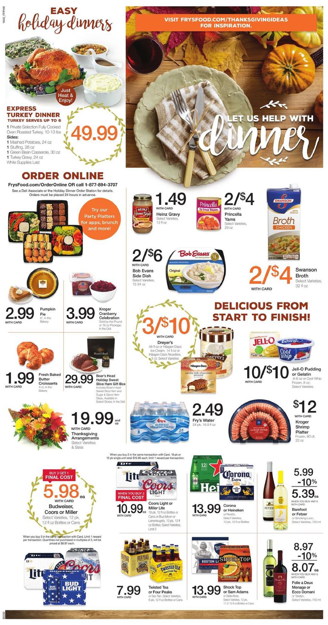 Fry's Weekly Ad Thanksgiving Nov 16 24 2016 WeeklyAds2