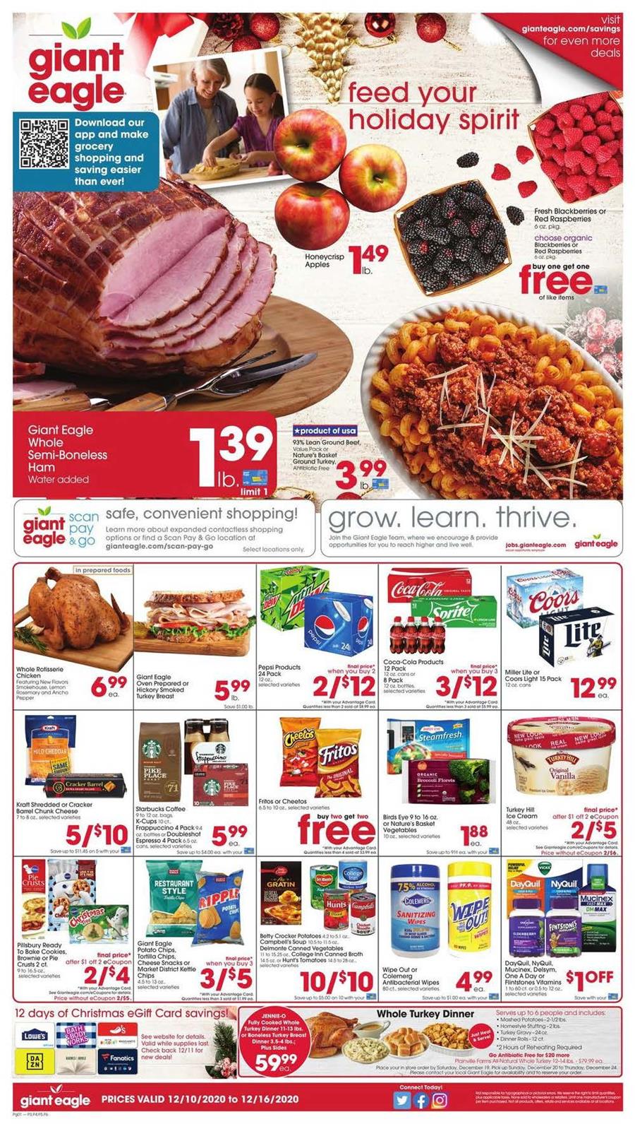 Giant Eagle Ad Dec 10 16, 2020 WeeklyAds2