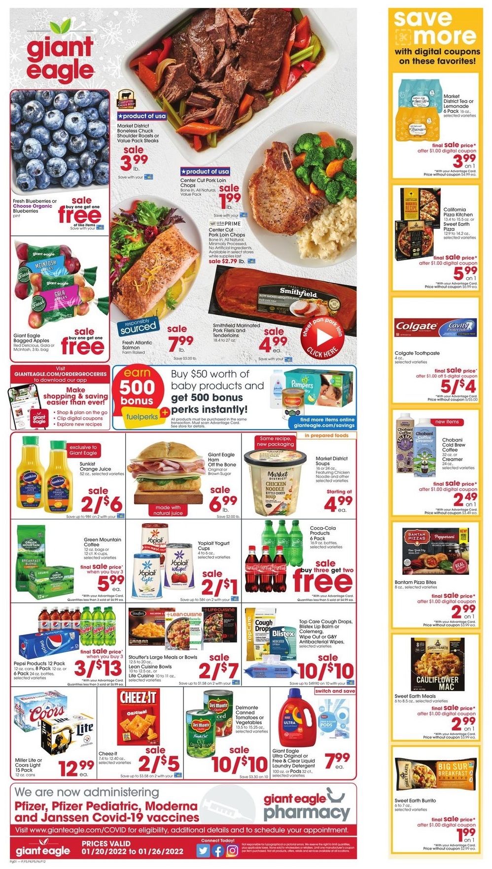 Giant Eagle Ad Jan 20 26, 2022 WeeklyAds2