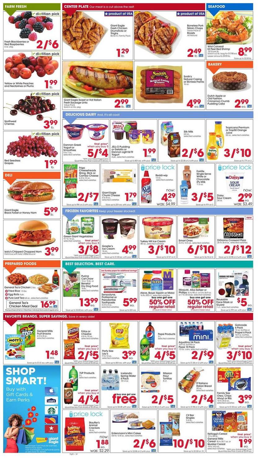 Giant Eagle Ad Jul 9 15, 2020 WeeklyAds2