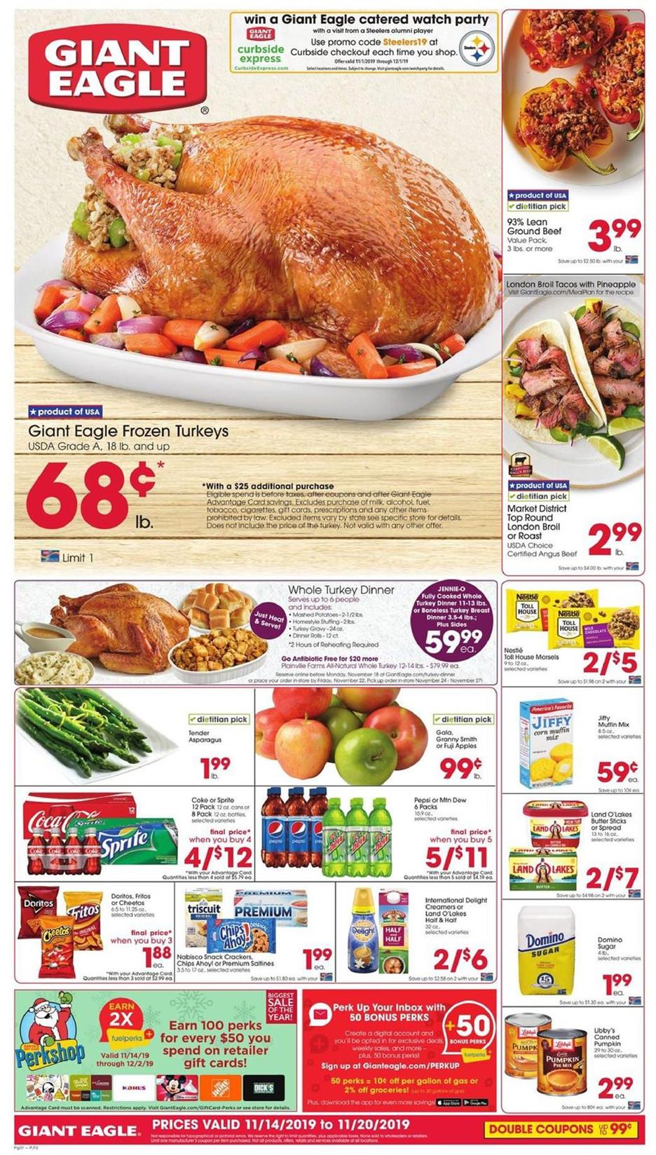 Giant Eagle Ad Nov 13 19, 2019 WeeklyAds2