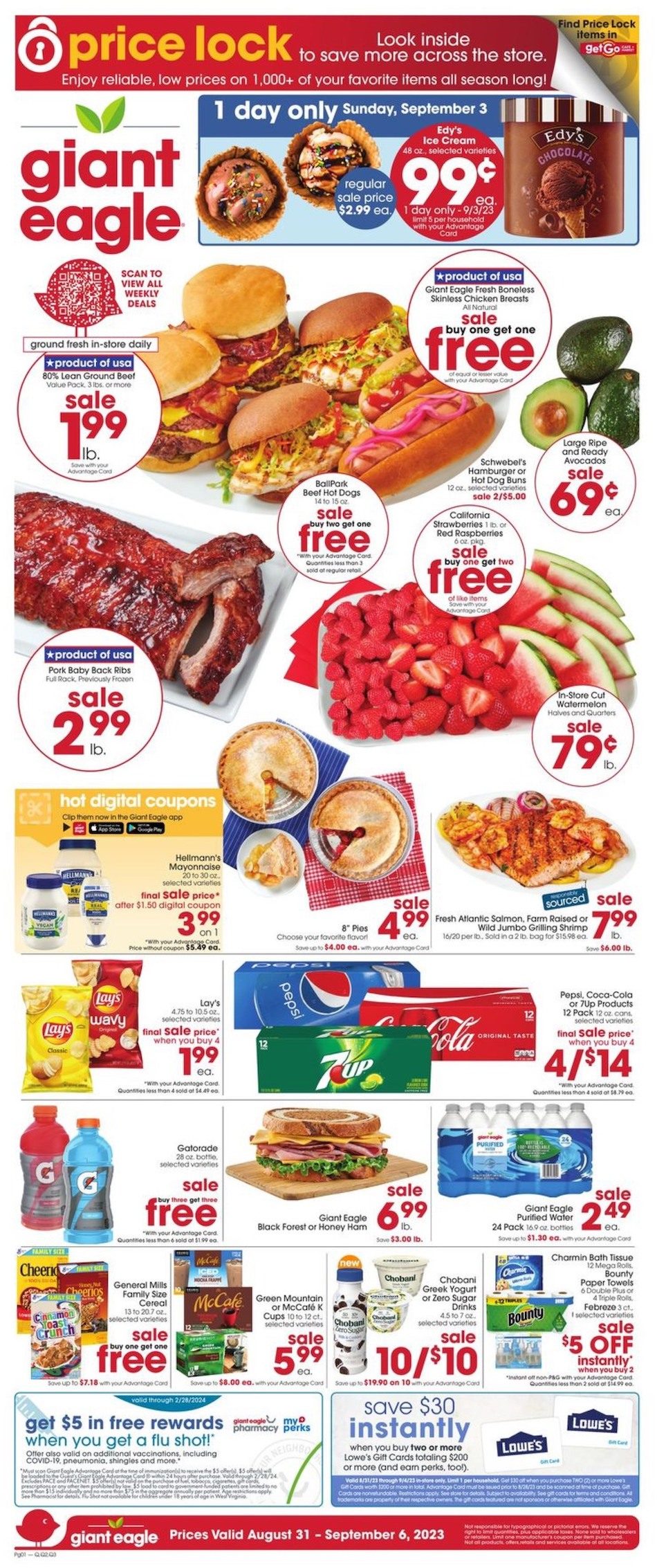 Giant Eagle Weekly Ad Aug 31 Aug 6, 2023 WeeklyAds2