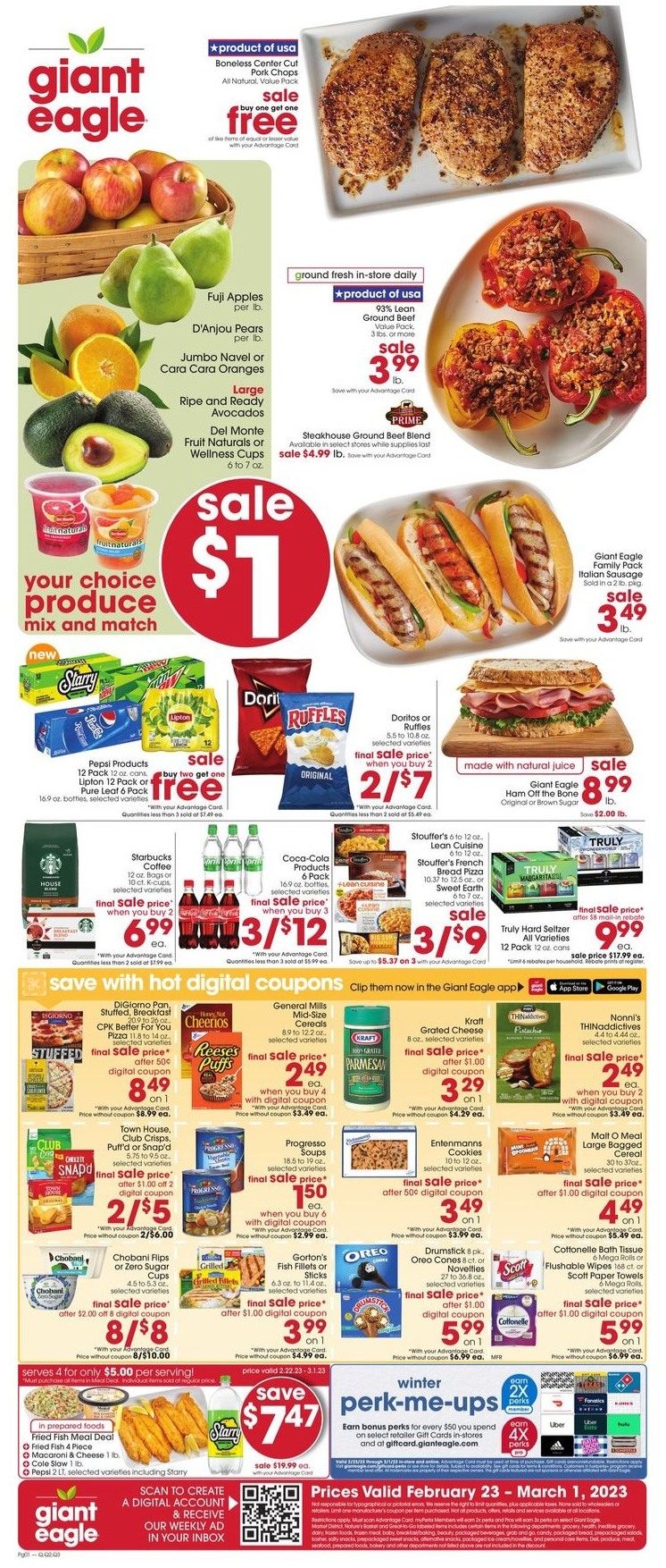 Giant Eagle Weekly Ad Sale Feb 23 Mar 1, 2023 WeeklyAds2