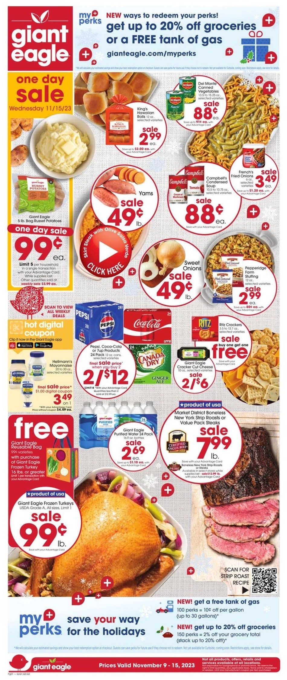 Giant Eagle Weekly Ad Nov 9 15, 2023 WeeklyAds2