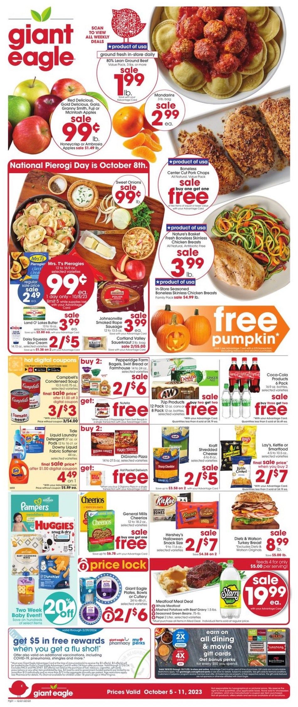 Giant Eagle Weekly Ad Oct 5 11, 2023 WeeklyAds2