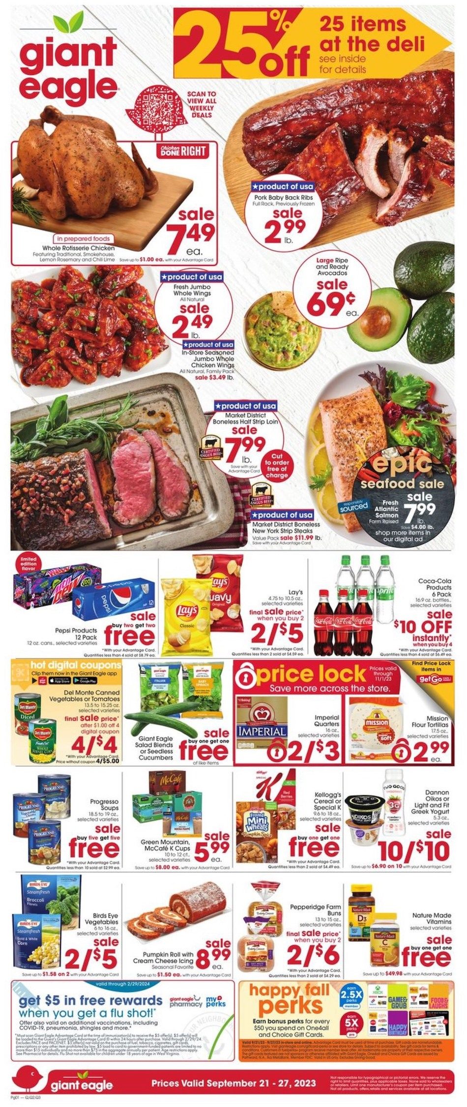 Giant Eagle Weekly Ad Sep 21 27, 2023 WeeklyAds2