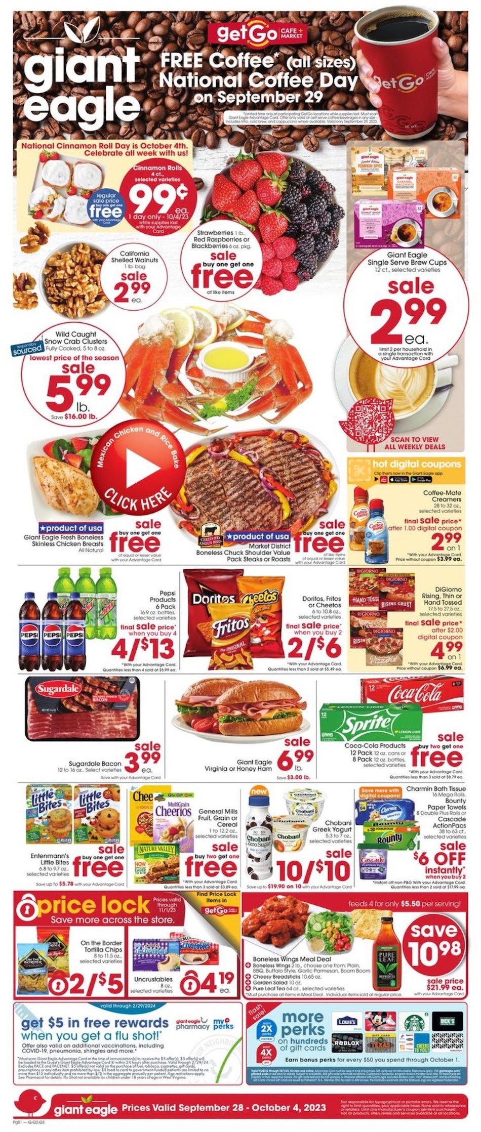 Giant Eagle Weekly Ad Sep 28 Oct 4, 2023 WeeklyAds2