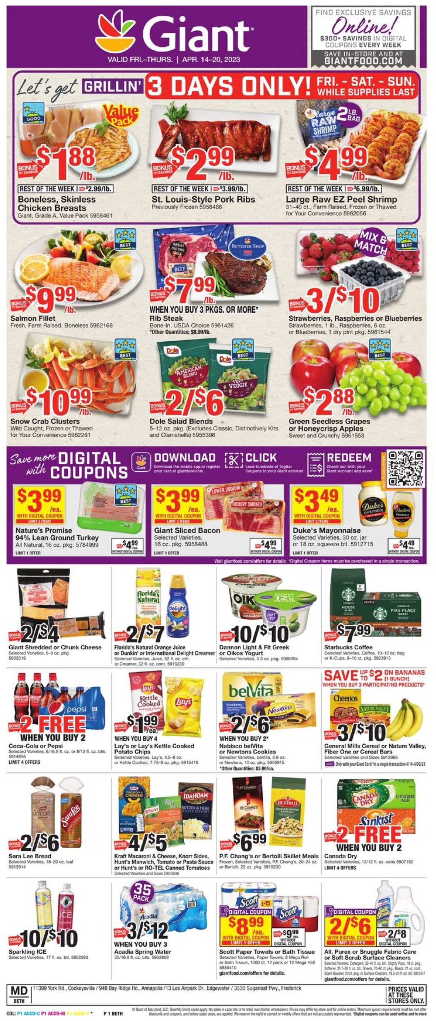 Giant Weekly Ad