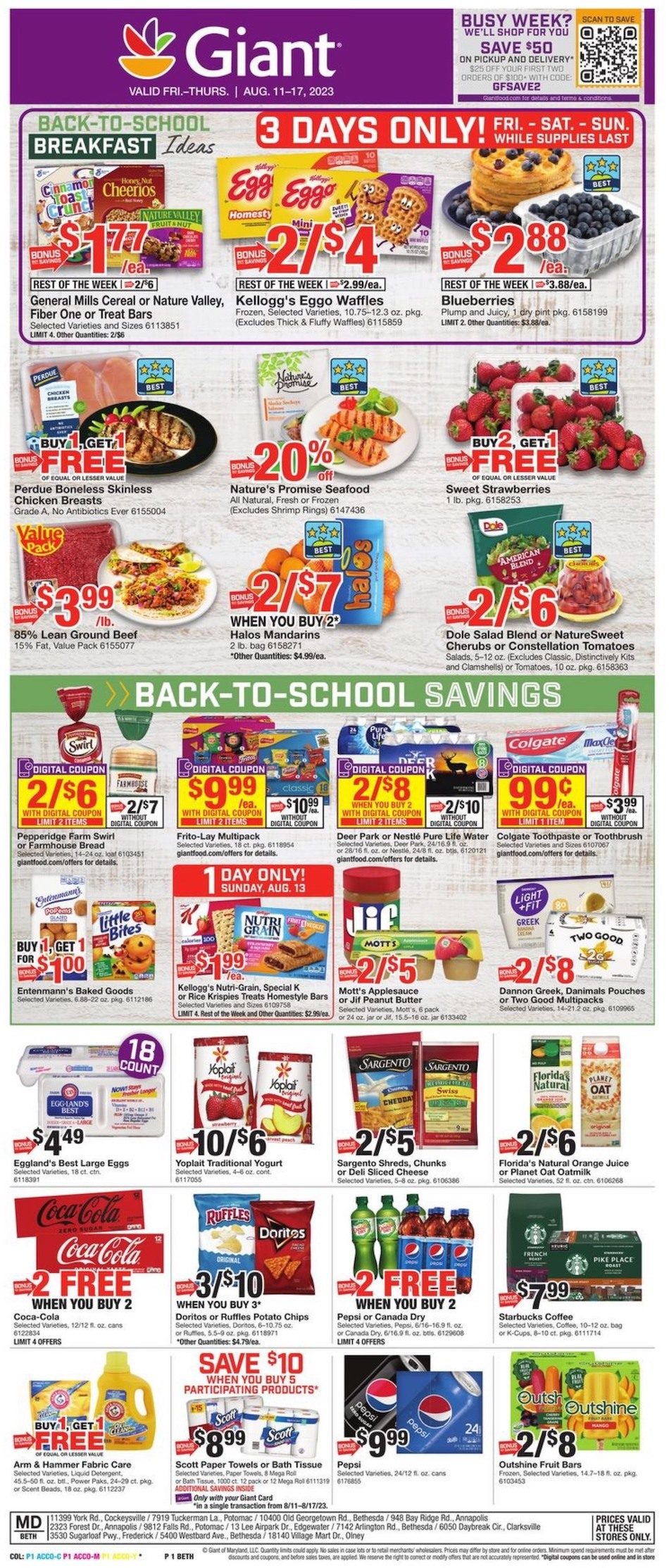 Giant Weekly Ad Aug 11 - 17, 2023 - Weeklyads2