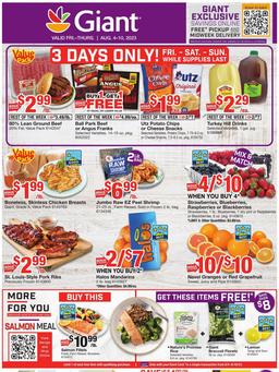 Giant Weekly Ad Aug 4–10, 2023