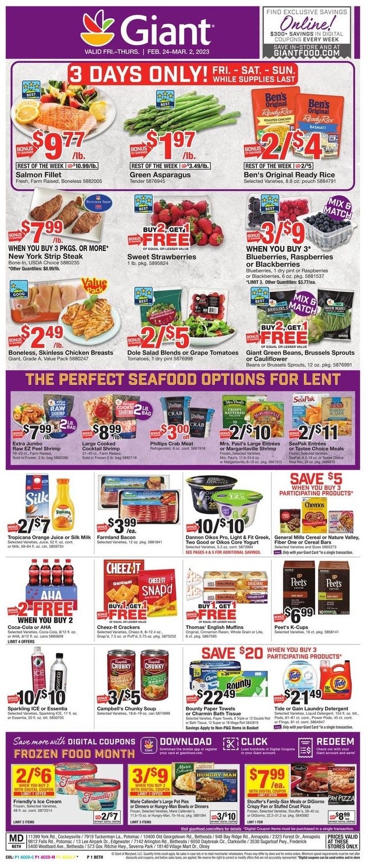 Giant Weekly Ad Sale Feb 24 - Mar 2, 2023 - WeeklyAds2