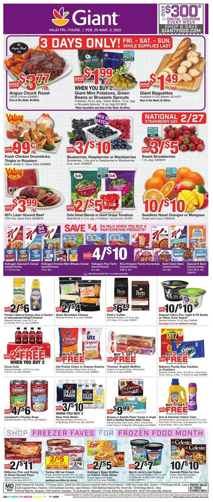 Giant Weekly Ad Feb 25 - Mar 3, 2022 - WeeklyAds2