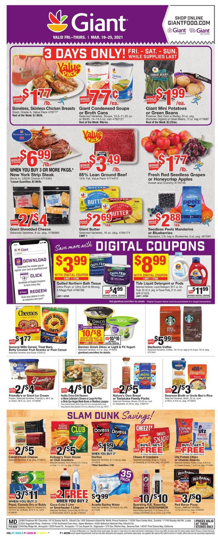 Giant Weekly Ad Middletown De