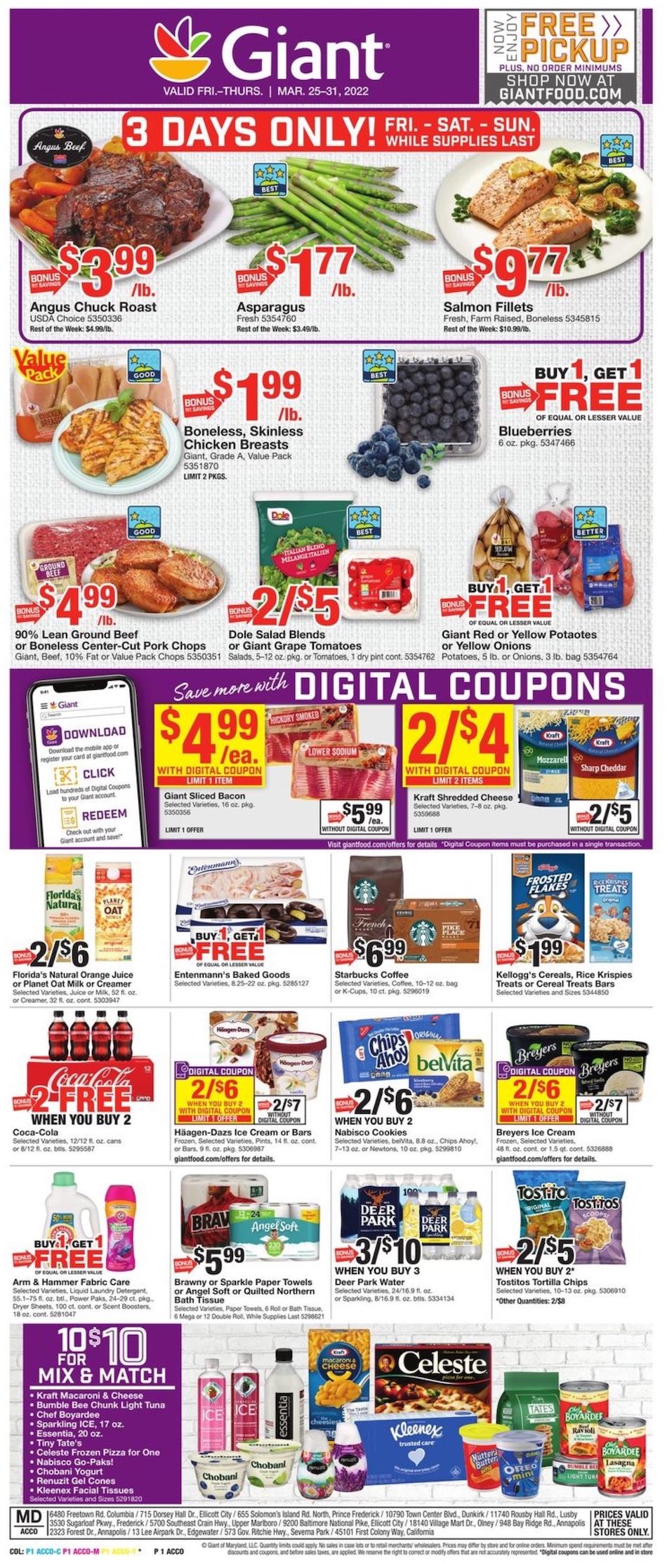 Giant Weekly Ad Mar 25 - 31, 2022 - WeeklyAds2