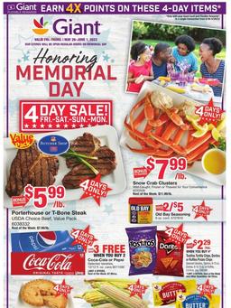 Giant Weekly Ad May 26 - Jun 2, 2023