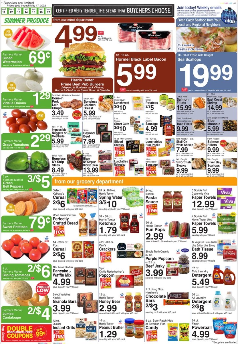 Harris Teeter Ad May 11 17, 2022 WeeklyAds2