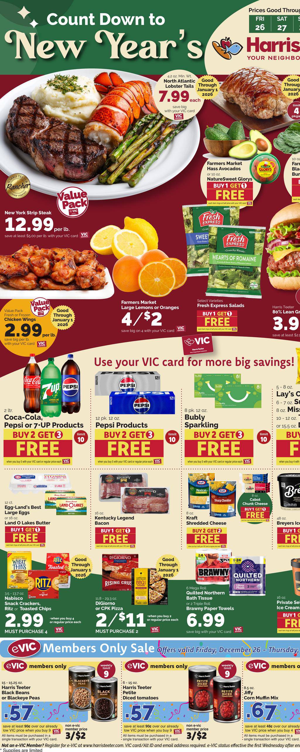 Harris Teeter Weekly Ad December 26 - 30, 2025 | WeeklyAds2
