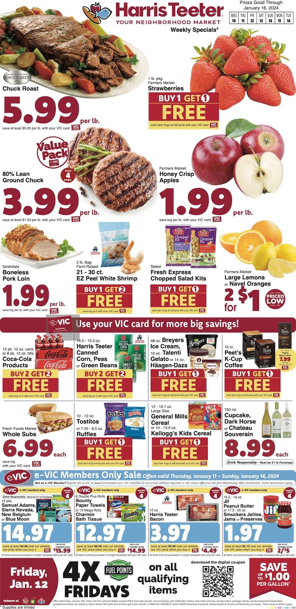 Harris Teeter Weekly Ad Jan 10 16, 2024 WeeklyAds2