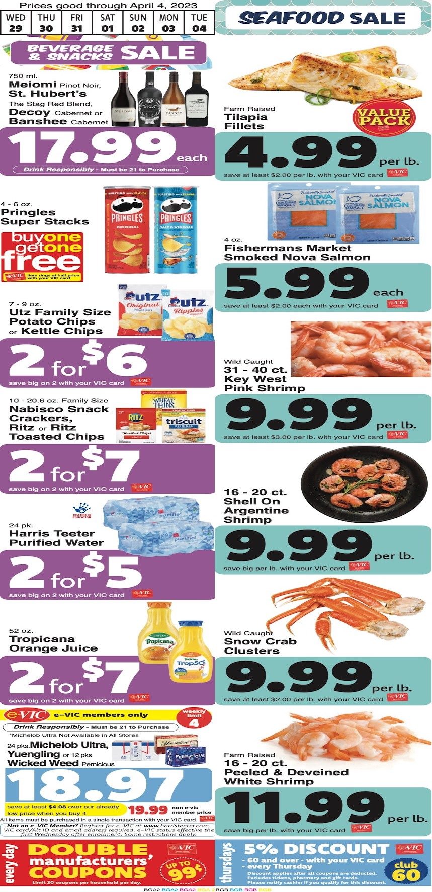 Harris Teeter Weekly Ad Sale Mar 29 Apr 4, 2023 WeeklyAds2