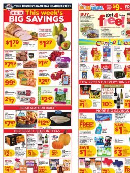 H-E-B Weekly Ad September 16 - 22, 2026