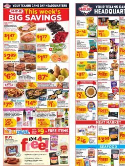 H-E-B Weekly Ad September 9 - 15, 2026