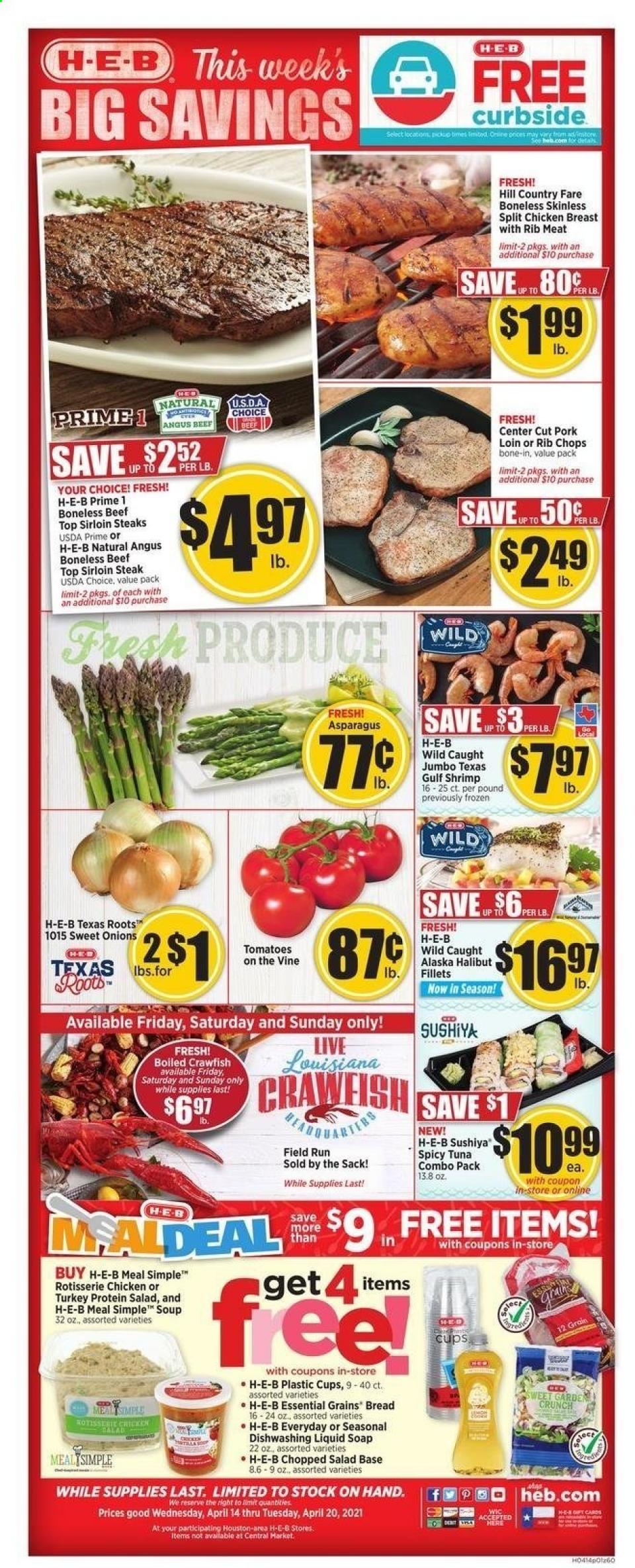 HEB Weekly Ad Apr 14 20, 2021 WeeklyAds2