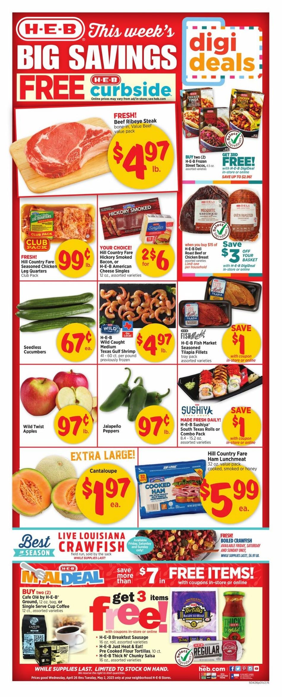 HEB Weekly Ad Sale Apr 26 - May 2, 2023 - WeeklyAds2