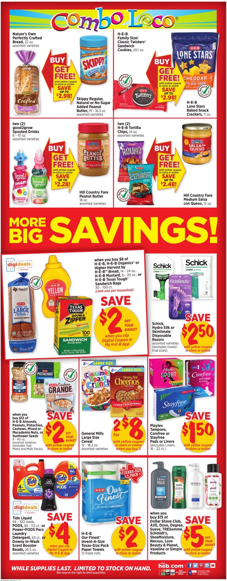 Heb Weekly Ad Aug 16 22 2023 Weeklyads2